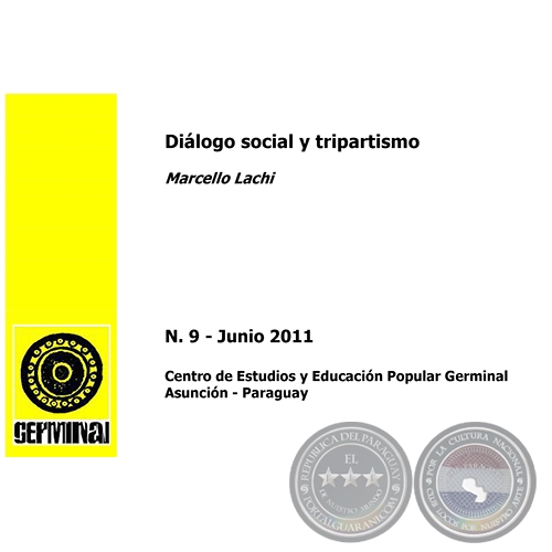 DILOGO SOCIAL Y TRIPARTISMO - GERMINAL - DOCUMENTOS DE TRABAJO N 9 JUNIO 2011