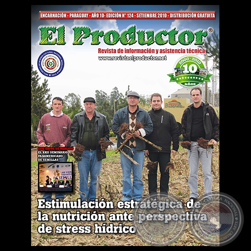 EL PRODUCTOR Revista - AO 10 - NMERO 124 - SETIEMBRE 2010 - PARAGUAY