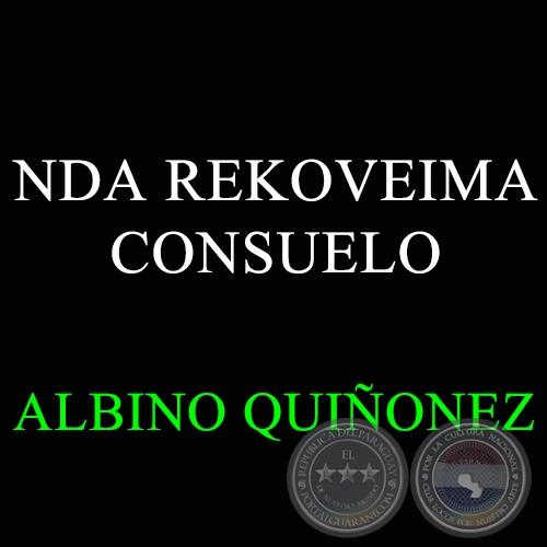 NDA REKOVEIMA CONSUELO - ALBINO QUIONEZ