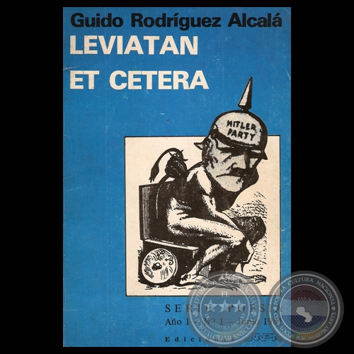 LEVIATAN ET CETERA - Poesías GUIDO RODRÍGUEZ ALCALÁ - Año 1981