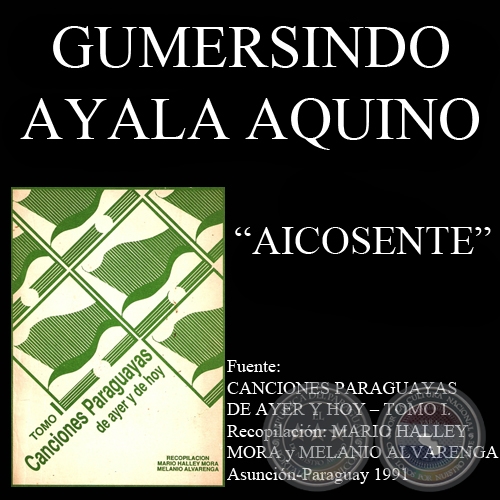 AICOSENTE - Cancin de GUMERSINDO AYALA AQUINO