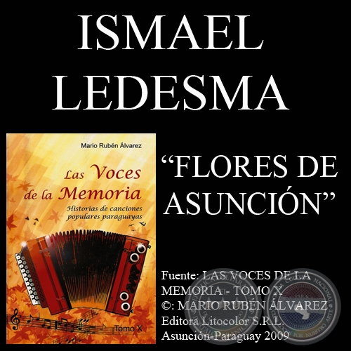FLORES DE ASUNCIN - Composicin de ISMAEL LEDESMA