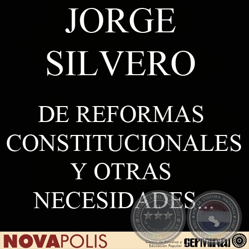 DE REFORMAS CONSTITUCIONALES Y OTRAS NECESIDADES... (JORGE SILVERO) 