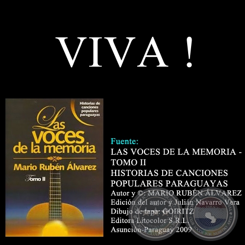 VIVA - Letra y Música: CARLOS NOGUERA