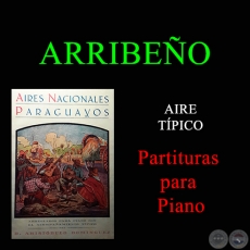 ARRIBEO - Partitura para Piano