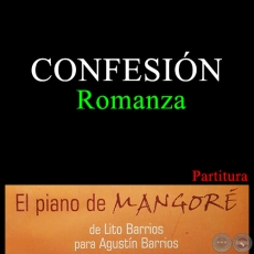 CONFESIN - Romanza - PARTITURA PARA PIANO