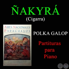 AKYR - POLKA GALOP - Partitura para Piano