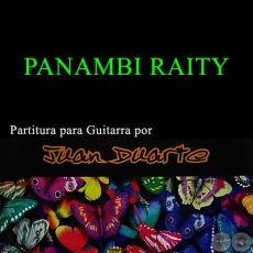PANAMBI RAITY - Partitura para Guitarra