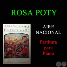 ROSA POTY - Partitura para Piano