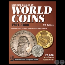 WORLD COINS 1701 1800 - 5th Edition