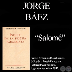 SALOM - Poesa de JORGE BEZ