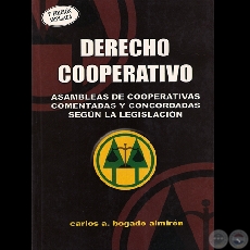 DERECHO COOPERATIVO - Por CARLOS A. BOGADO ALMIRÓN