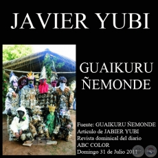 GUAIKURU ÑEMONDE, 2011 - Artículo de JAVIER YUBI