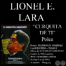 CERQUITA DE TI - Letra de LIONEL E. LARA