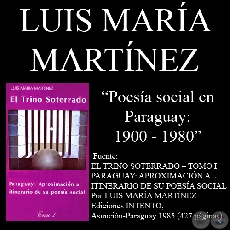 POESA SOCIAL EN PARAGUAY 1900 - 1980 - Ensayo de LUIS MARA MARTNEZ 