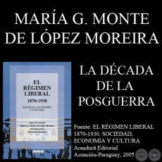 LA DCADA DE LA POSGUERRA 1870 - 1880 - MARA G. MONTE DE LPEZ MOREIRA