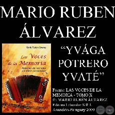 YVGA POTRERO YVAT - Letra: MARIO RUBN LVAREZ