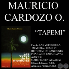 CAMINITO / TAPEMI - Versin en guarani: MAURICIO CARDOZO OCAMPO