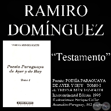 TESTAMENTO - Poesa de RAMIRO DOMNGUEZ