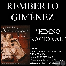 HIMNO NACIONAL PARAGUAYO PARA PIANO Y CANTO - Transcripcin de REMBERTO GIMNEZ