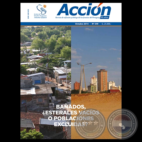 ACCIN N 349 - Revista de reflexin y dilogo de los Jesuitas del Paraguay