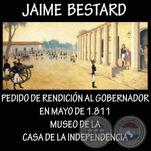 INTIMACIÓN DE LOS REVOLUCIONARIOS A VELASCO (Óleo de JAIME BESTARD)