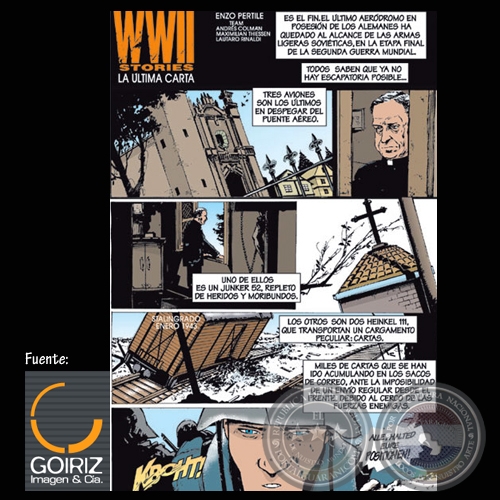 WWII STORIES - LA LTIMA CARTA - Ilustraciones de ENZO PERTILE