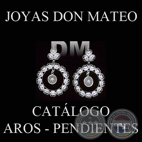AROS - PENDIENTES DE FILIGRANA DE PLATA - JOYAS DON MATEO