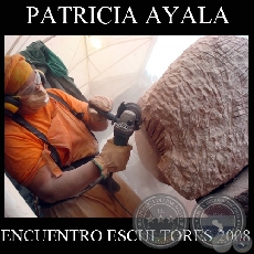 ESCULTURA EN PIEDRA DE PATRICIA AYALA, 2008