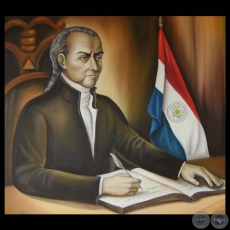 DOCTOR JOS GASPAR RODRGUEZ DE FRANCIA - Obra de ARIUS ROMERO