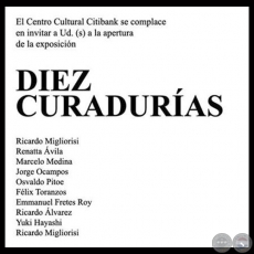 DIEZ CURADURÍAS, 2013 - FABRICA GALERÍA / CLUB DE ARTE
