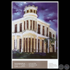 EXPOSICIN MEMORIAS DE ANTAO 2, 2011 - Pinturas e instalacin de NANNINA GALLUPPI