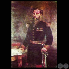 GENERAL BERNARDINO CABALLERO, 1913 - Óleo de PABLO ALBORNO