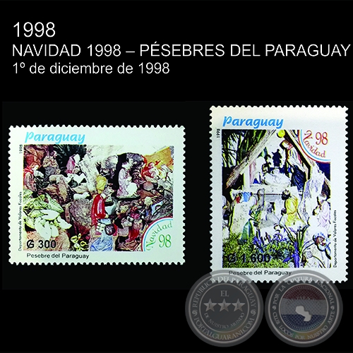 NAVIDAD 1998 - PSEBRES DEL PARAGUAY