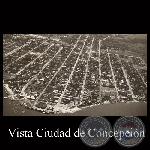 VISTA AREA DE CONCEPCIN - Editor: M. Princigalli - TARJETA POSTAL DEL PARAGUAY 