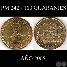 PM 242 - 100 GUARANES  AO 2005
