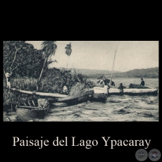 PAISAJE DEL LAGO YPACARAY - Editor: J.K. - TARJETA POSTAL DEL PARAGUAY 