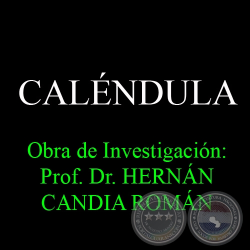 CALNDULA - Obra de Investigacin: Prof. Dr. HERNN CANDIA ROMN