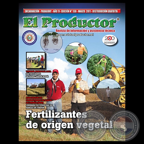 EL PRODUCTOR Revista - AO 11 - NMERO 130 - MARZO 2011 - PARAGUAY