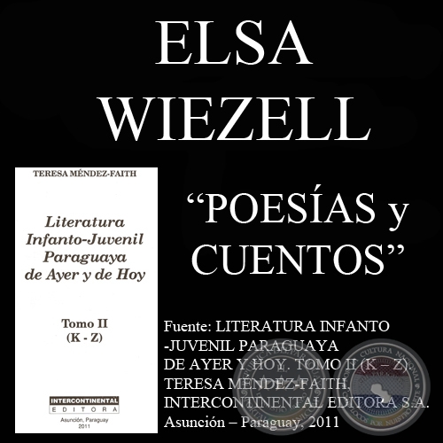POESAS Y CUENTOS DE ELSA WIEZELL - Ao 2011