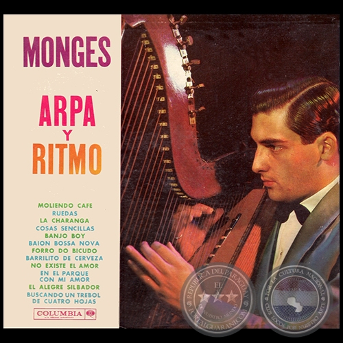 MONGES, ARPA Y RITMO - AMADEO MONGES - Ao 1962