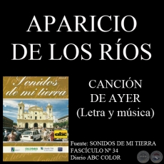 CANCIN DE AYER - Letra y Msica: APARICIO DE LOS ROS 