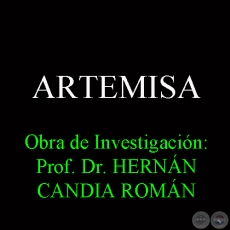 ARTEMISA - Obra de Investigacin: Prof. Dr. HERNN CANDIA ROMN