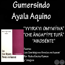 Poesas en Guaran de GUMERSINDO AYALA AQUINO