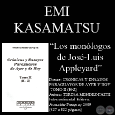 LOS MONOLOGOS DE JOSE-LUIS APPLEYARD (Ensayo de Emi Kasamatsu)