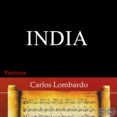 INDIA (Partitura) - MANUEL ORTZ GUERRERO - JOS ASUNCIN FLORES