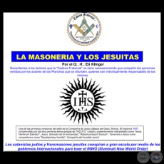 LA MASONERIA Y LOS JESUTAS - Por ELI KLINGER
