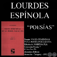 VISIN DEL ARCNGEL EN ONCE PUERTAS, 1973 - Poesas de LOURDES ESPNOLA