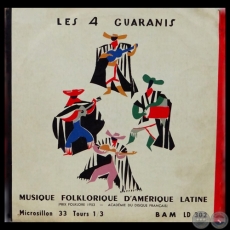 MSICA FOLKLRICA DE AMRICA LATINA 1953 - LES 4 GUARANIS