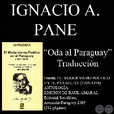 ODA AL PARAGUAY - Poesa de JEAN PAUL CASABIANCA - Traduccin de IGNACIO A. PANE